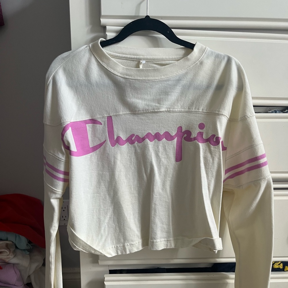 Champion long sleeve jersey shirt